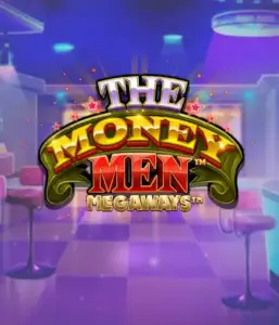 Experience the thrilling world of The Money Men Megaways game by Pragmatic Play, showcasing a vibrant logo with sparkling stars against a stylish background. This image captures the glamour and excitement of casino gaming with its stunning design and colorful ambiance. Ideal for slot game lovers craving high-energy gaming. 